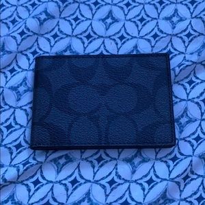 Coach card holder wallet